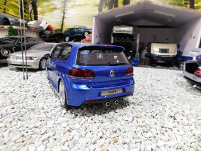 model auta VW Golf 6R modrý Otto mobile 1:18 - 8