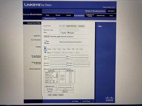 Predám wifi router CISCO LINKSYS WRT160N V2 - 8