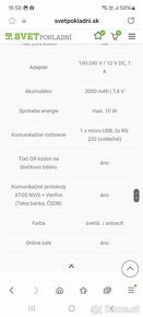 Predám e-kasu Elcom EURO -50Mini - 8