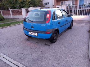 Predám Opel corza 1:0 benzín rv 2003 auto je ako nové - 8