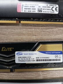 DDR4 MIX 25 KS 4 GB a 8 GB - 8