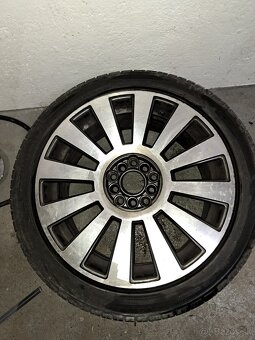 Predám sadu kolies alu diskov 5x112 5x100 r17 - 8