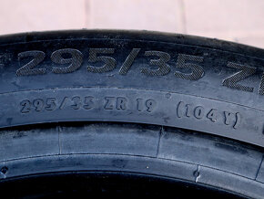 4x 295/35R19 CONTINENTAL – LETNÍ – NOVÉ - NEJETÉ - 8