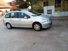 Predám Peugeot 307 1.6 HDi rv2005 80kw - 8