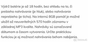 Lacne Smart hodinky s diktafonom a detekciou zvuku - 8