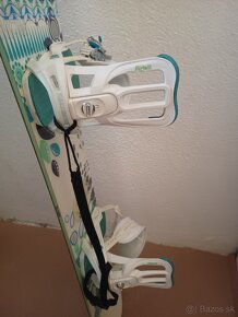 146 cm krasny damsky snowboard SALOMON - 8