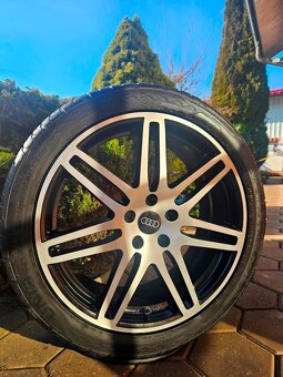 alu disky 5x112 R19 5x112 Audi, VW...+ 245/40 R19 letné - 8