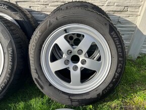 R16 Alu disky 5x112 + puklice Audi - 8