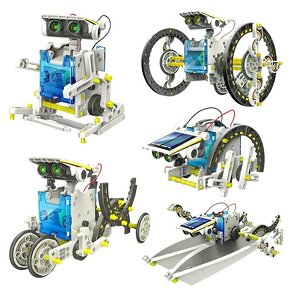 SolarBot 14v1 - Multifunkčná solárna stavebnica - 8