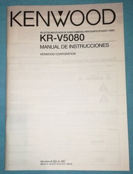 KENWOOD AV RECEIVER KR-V5080 - 8