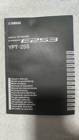 Predám keyboard Yamaha YPT-255 - 8