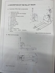 Elektrický paletový vozík 1.5 t - 8