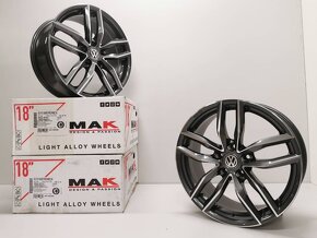 6/ 8J R18 5x112 ET50 alu disky Vw Golf, Caddy, T-roc, Škoda - 8