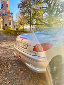 Peugeot 206cc cabrio, 2 benzín 100kw 2001 - 8