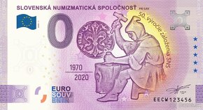 0 euro bankovka / 0 € souvenir - 2020 - 8