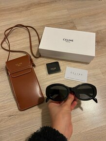 Celine slnečné okuliare Triomphe oval-frame acetate (CE4) - 8