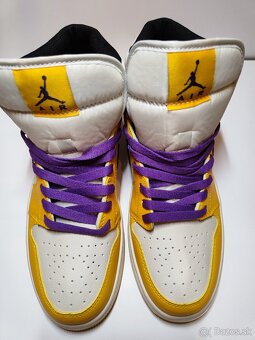 Nike air Jordan 1 Mid SE "Lakers" - 8