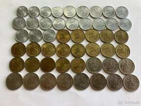 Československo 1918 - 1993 obehové mince v krásnom stave - 8