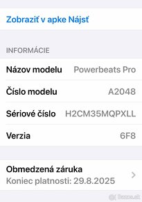 Apple Power Beats Pro ČIERNE + nahradne Stuple - 8