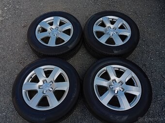 Alu 5x112R17 orig. Audi + nejazdené pneu 235/60R17 - 8