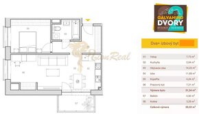 2-izb. byt, Galvaniho, Ružinov, novostavba 2021 - 8