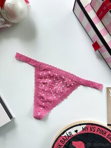 Victoria’s Secret PINK tanga nohavičky S - 8