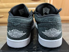 Nike Jordan 1 Low - Black Elephant Limited NOVÉ - 8