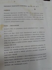 Prenosné žiarivkové svietidlo PŽS-01-12 V - retro - 8