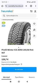 205/60 R16 zimné pneumatiky DOT 2019 Pirelli - 8