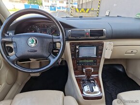 Predám Škoda Superb 2.8 V6 benzín 142 KW Elegance Automat - 8