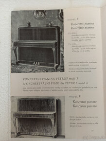 PETROF koncertné pianino model F - 8