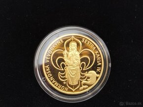 Zlatá medaile Jitka Lucemburská, 999,9, PROOF, cert+etue - 8