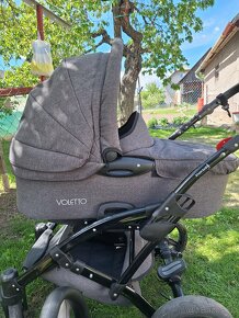 KnorrBaby Voletto kočík s vaničkou a vajíčkom - 8