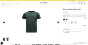 Merino tričko Devold Eika Merino 150 Tee Man - 8