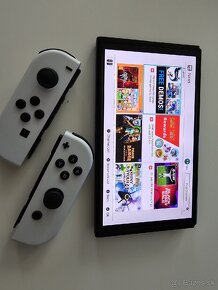 Nintendo switch OLED + príslušenstvo a hry - 8