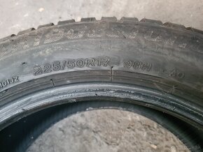 225/50r17 zimné 4 ks BRIDGESTONE dezén 8,6-8,2 mm - 8