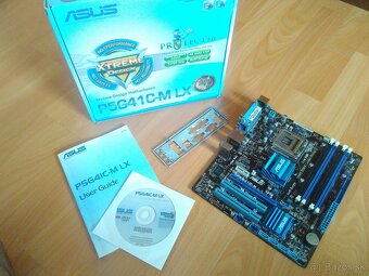 Asus P5G41C-M LX; Intel Socket LGA 775, Combo DDR2 + DDR3 - 8