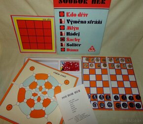 Retro hry Made in Czechoslovakia - TOFA SEMILY komplet stav - 8