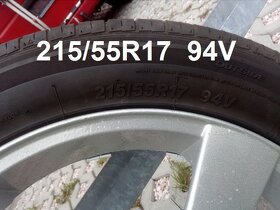 VW T4, T5, Audi, VW, MB, AL kola 5x112mm, 215/55R17 94V .... - 8