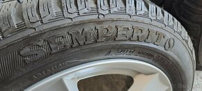 Alu 14" 4x100 r14 zimne pneumatiky 165/65r14 Semperit - 8