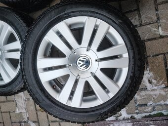 Predám celoročné obutie vw Sharan 205/55R16 rozteč 5x112R16 - 8