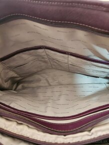 MICHAEL KORS SHOPPER AUBERGINE KABELKA - 8