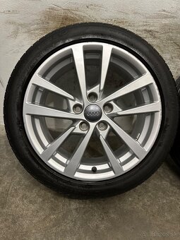 Sada kolies 5x112 R17 , 225/45/17 Audi A3 , Octavia, Golf - 8