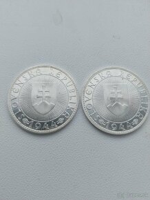 Strieborne mince slovensky stat - 8