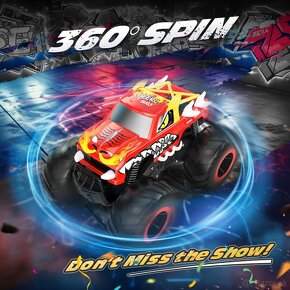 Obojživelný RC 1:16 Monster Trucks DEERC Fire Dragon - 8