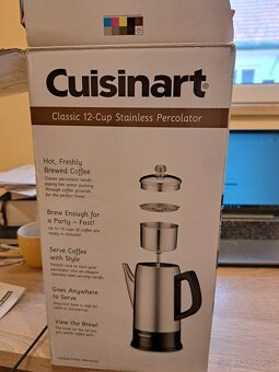 Cuisinart 12-šálkový elektrický kávovar, nehrdzavejúca oceľ - 8