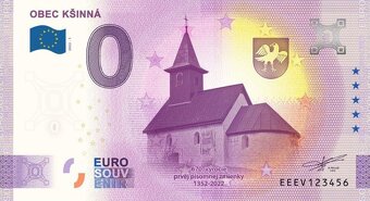 0 € / 0 euro souvenir bankovky 2022 - 8