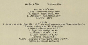 STAHOVAVI VTACI LP prve vydanie 1990 - 8