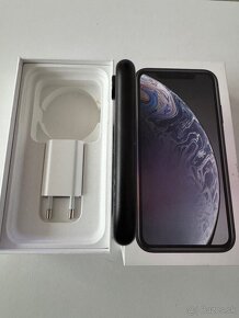 Apple iPhone Xr 64gb BLACK zdravie 100% ako NOVY - 8