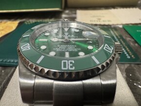 Rolex Submariner Hulk Hodinky Zelené - 8